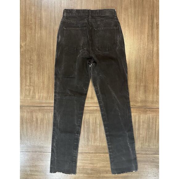 Revice Denim Color-block Two Tone Blue / Black Denim Jeans Women's Size 27 - Picture 10 of 11